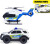 Dickie Toys - Police Strike Squad - Legetøjs Politibil Og Helikopter