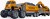 Die-Cast Dumper Whangers Excavator Friction - Klx Toys