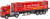 Die-Cast Fire Truck With Trailer Light Sound - Klx Toys
