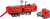 Die-Cast Fire Truck With Trailer Light Sound - Klx Toys