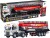Die-Cast Truck With Tank Trailer Wlight Sound - Klx Toys