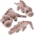 Dino World - Dinosaurplys 50 Cm Brun