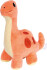 Smallstuff - Dinosaur Bamse - Orange - 19 Cm