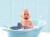 Clementoni - Stitch Angel Bath Toy Surf Set - Disney Baby