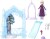 Frost - Elsa S Icy Hideaway Dukke Sæt - Frozen - Mattel Jfg29