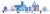 Disney - Frozen Pop Up Ice Castle Asst 237-2656