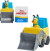 Disney Junior - Mickey Let S Work Køretøj 10 Cm Assorterede