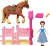 Disney Princess - Royal Stable - Assorteret - Mattel Jhh06