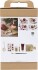 Diy Kit Decoupage - Tørrede Blomster - Julerød