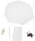 Diy Kit Lysstøbning - Julemand - Mat Transparent - Rød