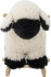 Bloomingville Mini - Dolly Gyngehest - Får - Hvid - Polyester