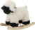 Bloomingville Mini - Dolly Gyngehest - Får - Hvid - Polyester