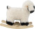 Bloomingville Mini - Dolly Gyngehest - Får - Hvid - Polyester