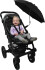 Dooky - Parasol Uv50 - Sort - 76 Cm Diameter