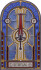 Doom Limited Edition Crucible Sword Stained Glass Window Ingot