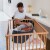 Doomoo - 3-I-1 Babynest Babylift Og Legemåtte - Grå