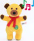 Bamse Og Kylling - Talende Bamse - 25 Cm
