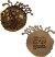 Dungeons Dragons 50Th Anniversary Beholder Twin Medallion Set