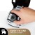 Dymo - D1 Label Tape - 12 Mm X 7 M - Black On White - Sort På Hvid