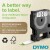 Dymo - D1 Label Tape - 12 Mm X 7 M - Black On White - Sort På Hvid
