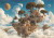 Educa - Kingdom Of Clouds Puzzle - 1000 Brikker - Puslespil