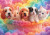 Educa - Basket Buddies Puzzle - 300 Brikker - Hunde Puslespil