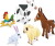 Educa - My First 3D Puzzle - Farm - 5 Figurer