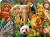 Educa - Wild Animal Collage Puzzle - 500 - Puslespil Med Dyr
