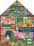 Eeboo - Christmas House 100 Piece Puzzle - Villa Julepuslespil
