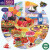 Eeboo - Mediterranean Table - 500 Piece Round Puzzle - Rundt Puslespil