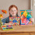 Eeboo - Skitsebog Med Spiralryg Til Børn - Rainbow Colors