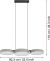 Eglo - Barbano-Z - Langbordspendel - Grå - Rgb Tw Zigbee Bt