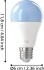 Eglo - A60 - E27 Led Pære - Opal - Dæmpbar - Rgb Tw Zigbee Bt