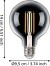 Eglo - G95 - E27 Led Pære - Klar - Dæmpbar - Tw Zigbee Bt