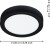 Eglo - Fueva-Z - Plafond Lampe - Sort Ø21 Cm - Tw Zigbee Bt
