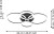 Eglo - Paranday-Z - Loftlampe - Cirkler Sort - 61 5X45 Cm - Tw Zigbee Bt