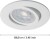 Eglo - Saliceto-Z - Indbygningsspot - Hvid - Ø 8 8 Rgb Tw Zigbee Bt