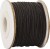 Elastiksnor - Tykkelse 1 Mm - Sort - 25 M