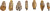 Elbrænder - Str 19X3 Cm - Stik Uk-Plug - Sort - Rød - 1 Stk
