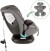 Engledal - Autostol 360 M Isofix - Gruppe 0 - Malik - Sortgrå