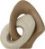 Bloomingville - Esad Dekoration - Brun - Polyresin