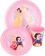 Disney Princess - Tallerken Sæt Og Kop - Euromic - 3 Dele