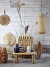 Bloomingville - Evert Pendel Flet Lampe - Natur - Bambus