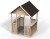 Exit - Panorama 100 Wooden Playhouse 50520100