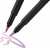 Faber-Castell - Black Edition - Brush Pen - Pastel Tusser - 6 Stk