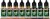 Vallejo - Face Painting - Akryl Airbrush Farver Sæt 8X18 Ml - 72204