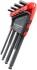 Facom 83Shjp9A - Set Of Hex Keys With Spherical Head 15 - 10 Mm