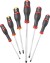 Facom Atwckj5Pb Pro-Twist Screwdriver Set 5Pce Hammer Thru