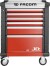 Facom Jet6M3A - 6 Drawer Roller Cabinets - 3 Modules Per Drawer Red