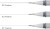 Winsor Newton - Finelines Kuglepenne - Cool Grey - 3 Stk